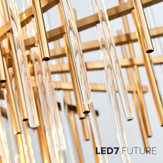 Loft Industry Modern - Crystall Needles Chandelier